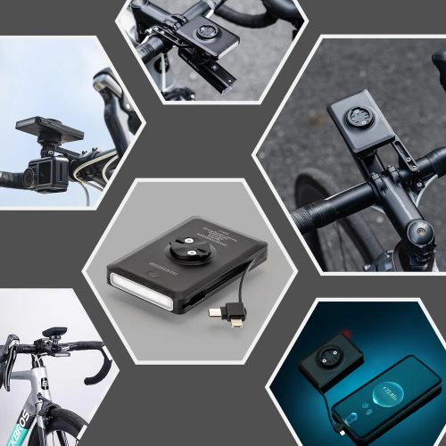 ROCKBROS JP008 Predné Cyklistické Svetlo so Zabudovanou Powerbankou