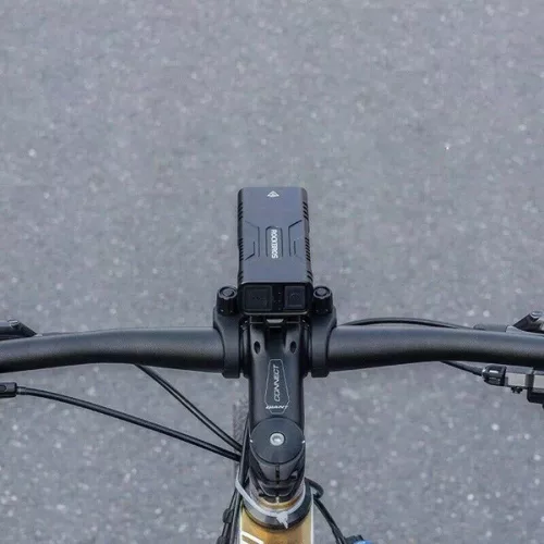 Predné svetlo na bicykel Rockbros 24310002001, 850 lm, funkcia powerbanky