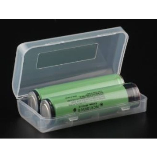 Puzdro 18650 pre 2x chránenú batériu