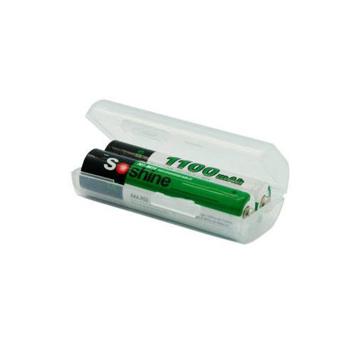 Úložné puzdro na batérie 2x 10440 alebo AAA