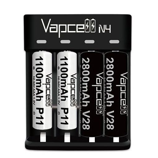 Nabíjačka batérií Vapcell N4 Ni-Mh 