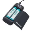 Keeppower PD2 – cestovná nabíjačka a power banka pre Li-ion batérie
