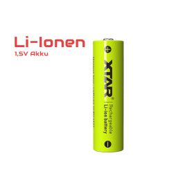  4x baterie Xtar velikosti AA 1,5 V s kapacitou 1750 mAh