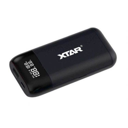 Xtar PB2S kompaktná dvojkanálová USB nabíjačka s funkciou powerbanky