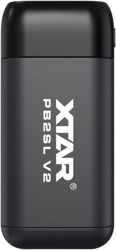 XTAR PB2SL V2 nabíjačka, čierna