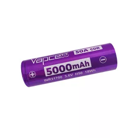 Vapcell H50 5000mAh 3,6V nabíjateľná Li-ion 21700 50A