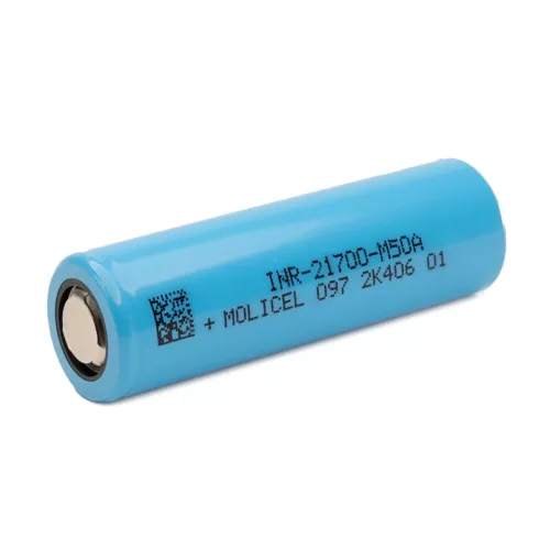 Molicel INR21700-M50A 21700 batéria – 4800 mAh, 20 A