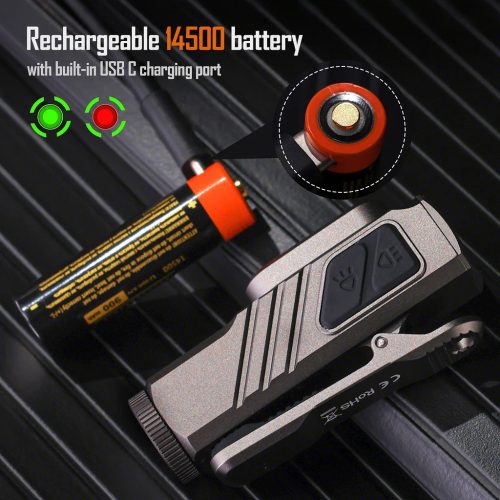 Sofirn ST10 mini baterka s klipom