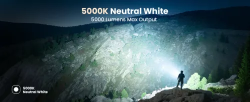Potápačské svietidlo Sofirn SD11, 5000LM, CRI 90, nabíjateľné vodotesné svietidlo s 660NM červeným svetlom, 3000K-6500K, USB-C, IPX8, s 1/4" závitom, pútkom, pre podvodnú fotografiu, rybolov, prácu vo vode