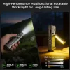 Wurkkos HD05 4-v-1 EDC svetilka – 3100 lm, 335 m, UV, rdeča svetloba, vrtljiva stranska svetilka
