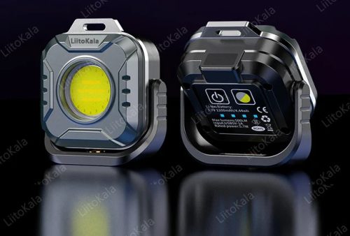 Mini pracovné svetlo LiitoKala LF-986 LED+COB 500LM, nabíjanie Type-C 5V1A, vstavaná batéria 1200mAh