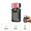 Klipové EDC svietidlo WURKKOS HD04 – 750LM, 180° otočná hlava, bodové/rozptýlené svetlo/RGB pre outdoor, prácu a núdzové situace