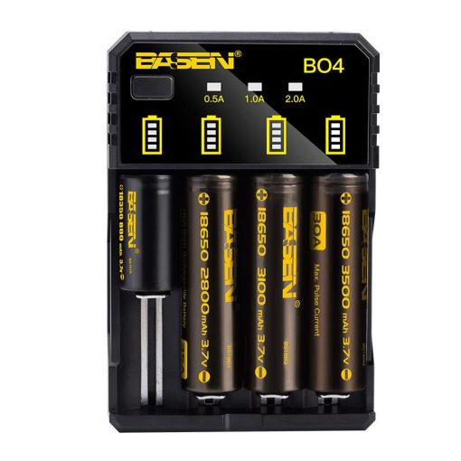 Nabíjačka batérií BASEN BO4 na paralelné nabíjanie až 4 batérií