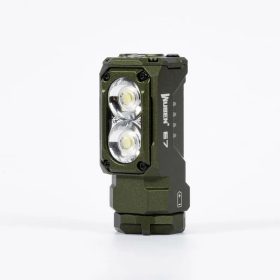 Wuben E7  SET 1800 lumens čelovka, 6500K, zelená