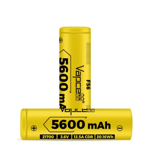  Vapcell F56 21700 5600mah li-ion battery