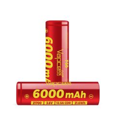  Vapcell F60 21700 6000mah li-ion baterie