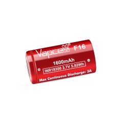 Vapcell 18350 F16 1600mah dobíjateľná li-ion batéria