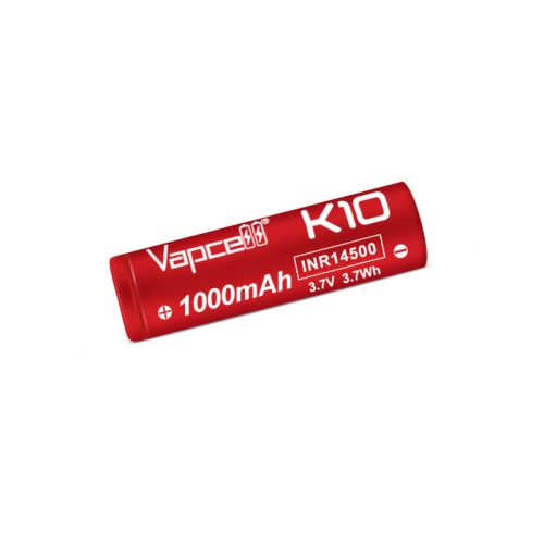 Vapcell K10 INR14500 1000mAh 8A nabíjateľná li-ion batéria