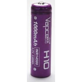   Vapcell 14500 H10 1000mah 10A dobíjacia li-ion batéria  Button top