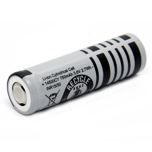 HighPower 14500cy 750mAh AA veľkosť 3,6V nabíjateľná Li-ion batéria