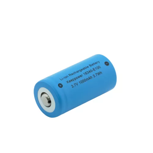Keepppower 16340 1000mAh, 3,6V - 3,7V Li-ion baterie
