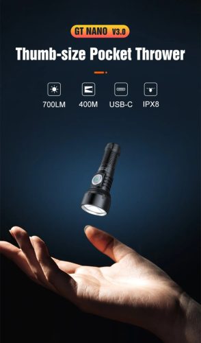 Svítilna LUMINTOP GT NANO v3 EDC