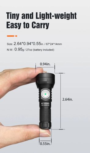 Svítilna LUMINTOP GT NANO v3 EDC