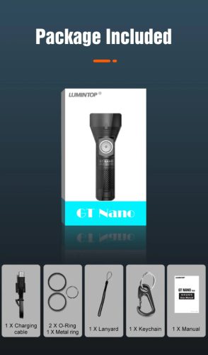 Svítilna LUMINTOP GT NANO v3 EDC